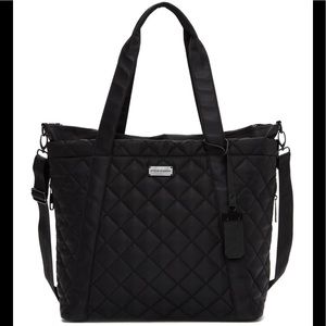 Steve Madden Sporty Quilted Nylon Tote
